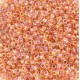 Miyuki delica Perlen 11/0 - Dark peach lined crystal ab DB-54